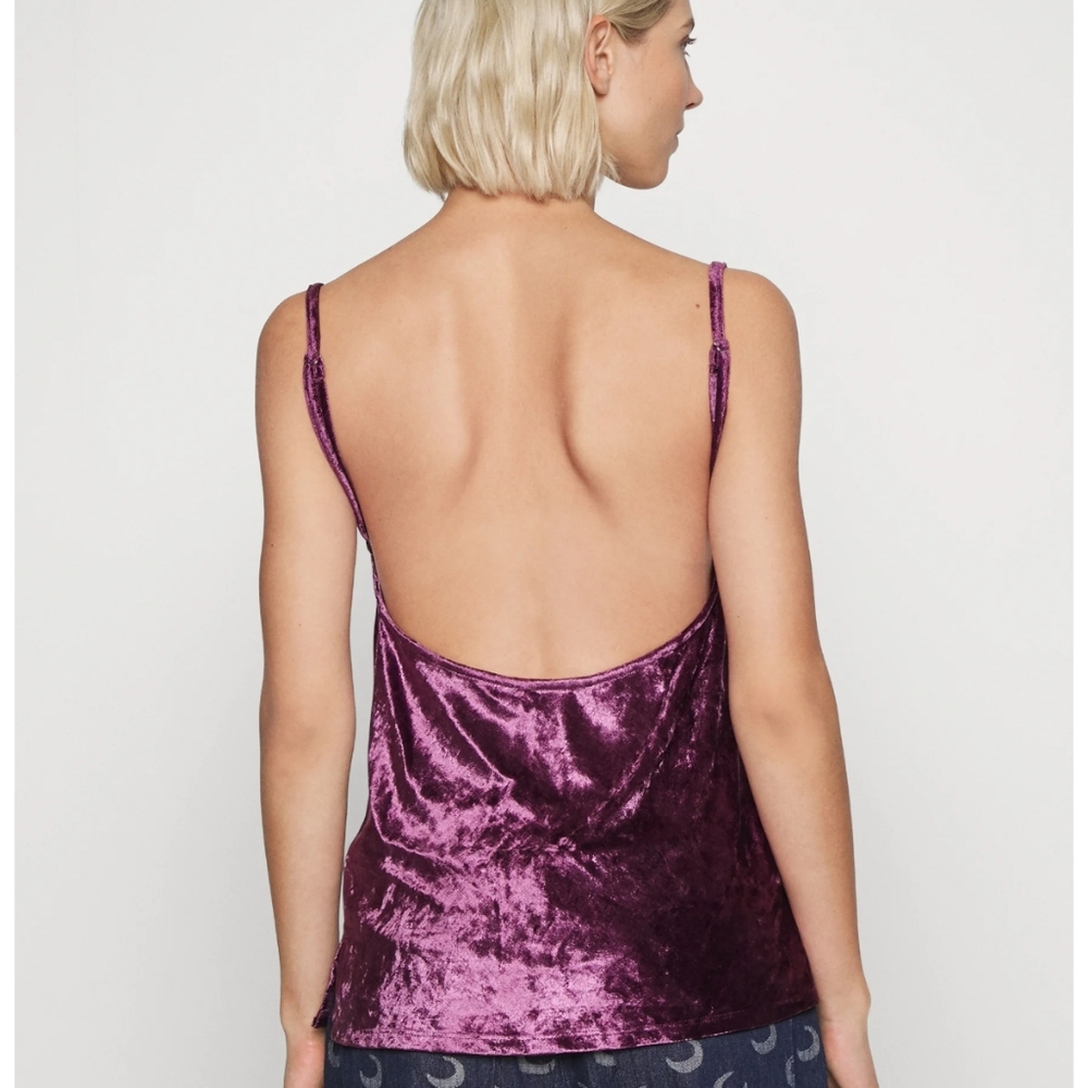 NWT: FREE PEOPLE; ALL NIGHT VELVET TUNIC. - Picture 3 of 7